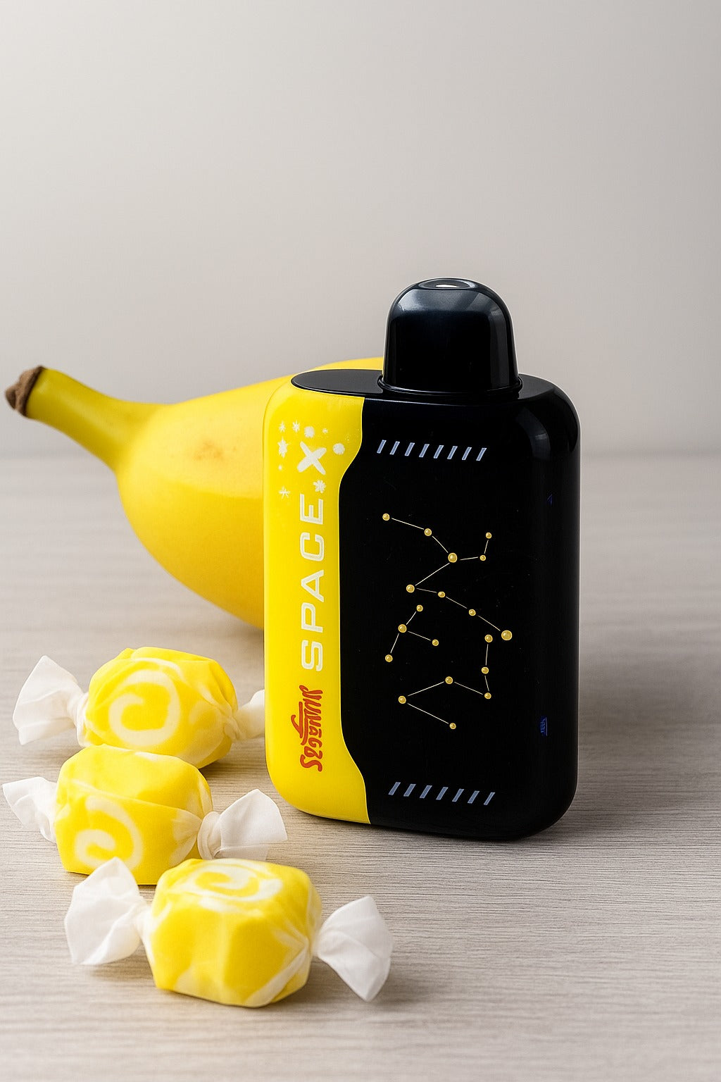 Platano caramelizado congelado